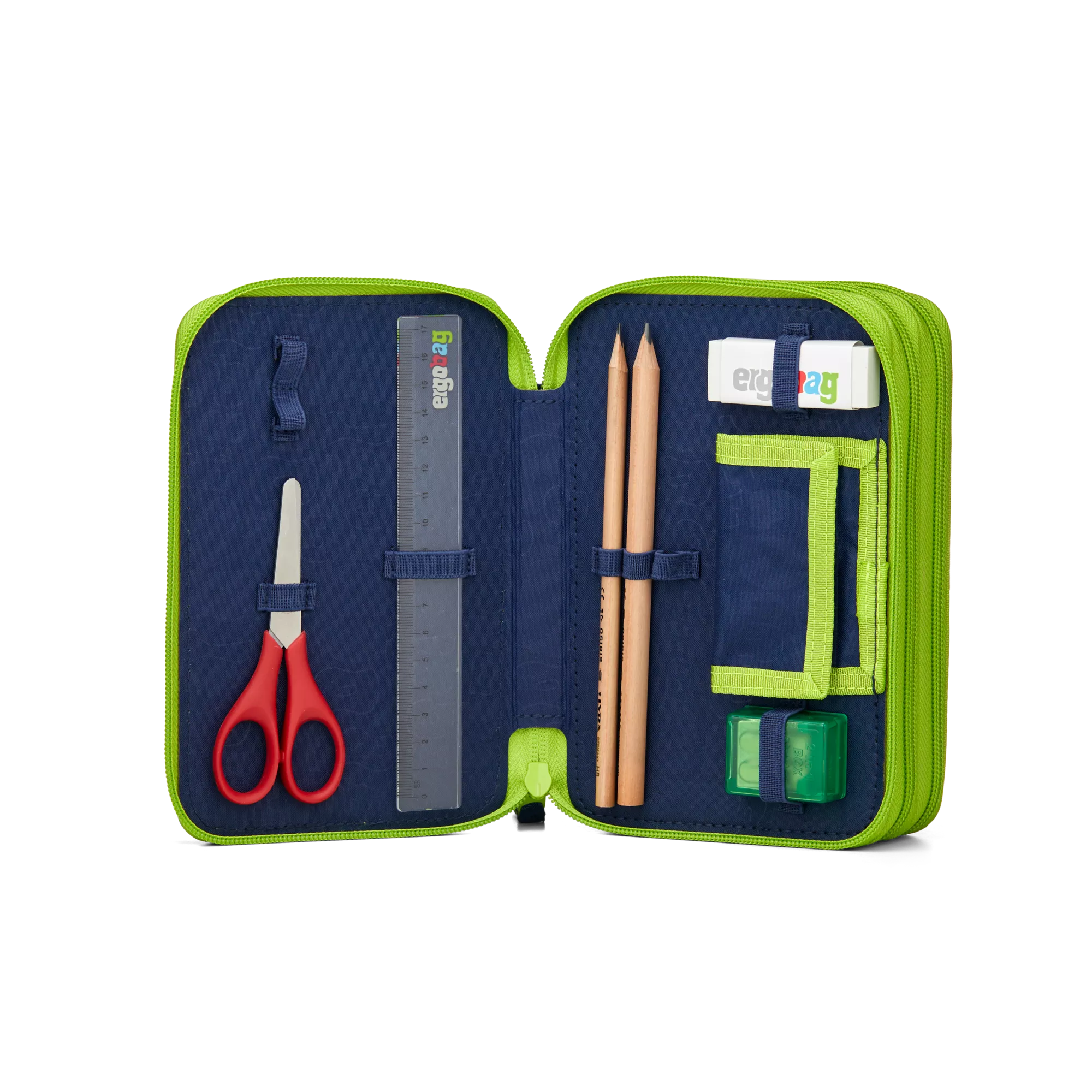 Ergobag - Maxi Kalem Kutusu Front Runbear
