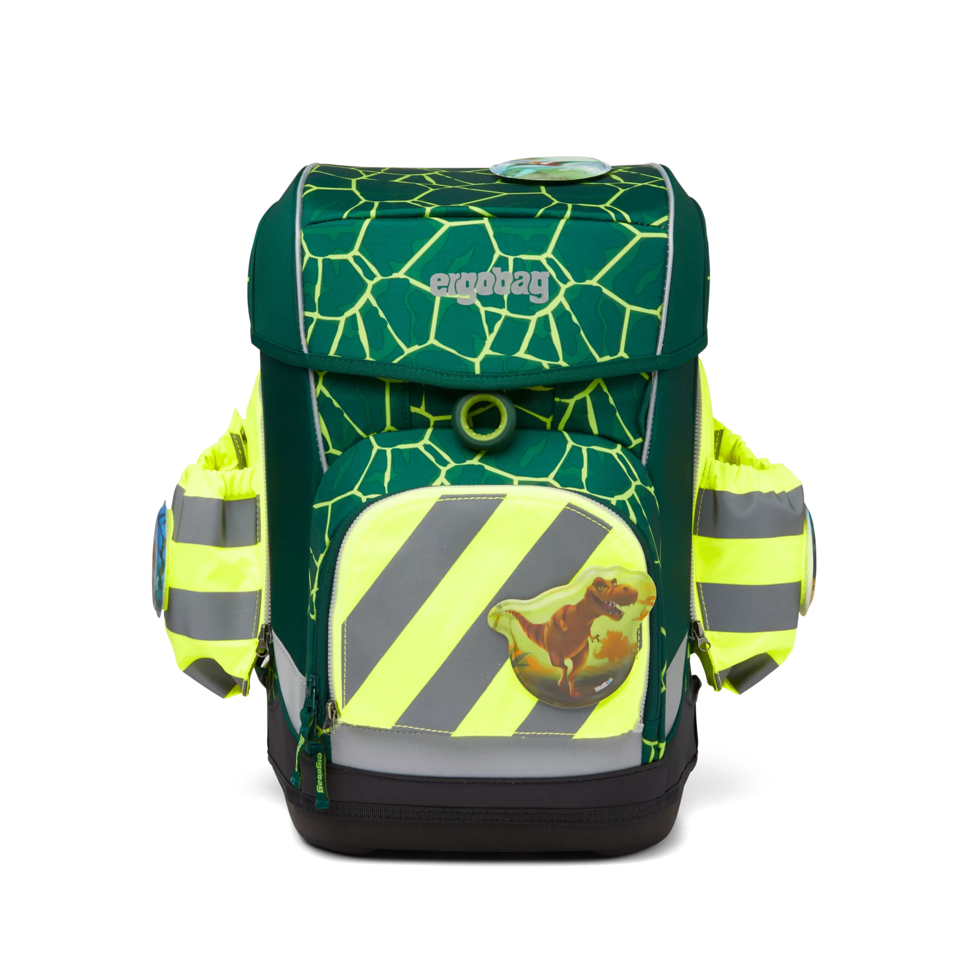 Ergobag - Side Pocket Fermuar Seti With Reflective Yellow