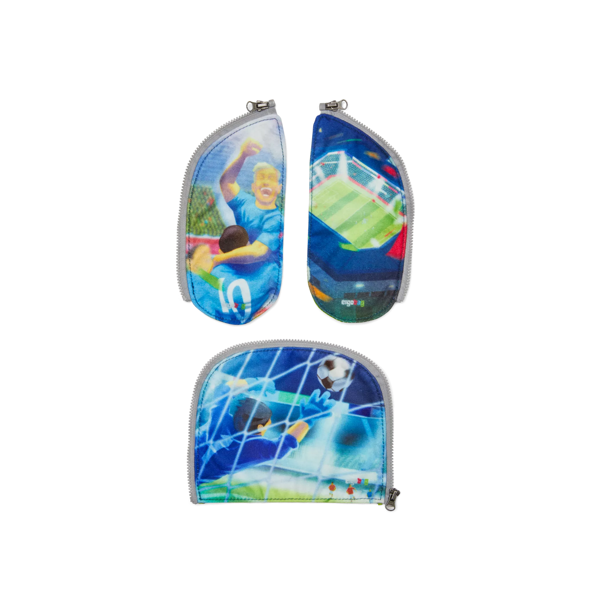 Ergobag - Fermuar Süsü Soccer