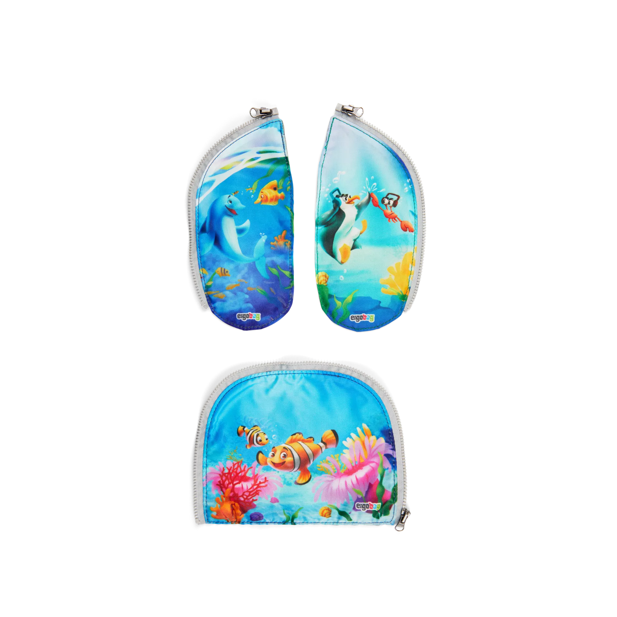 Ergobag - Fermuar Süsü Underwater