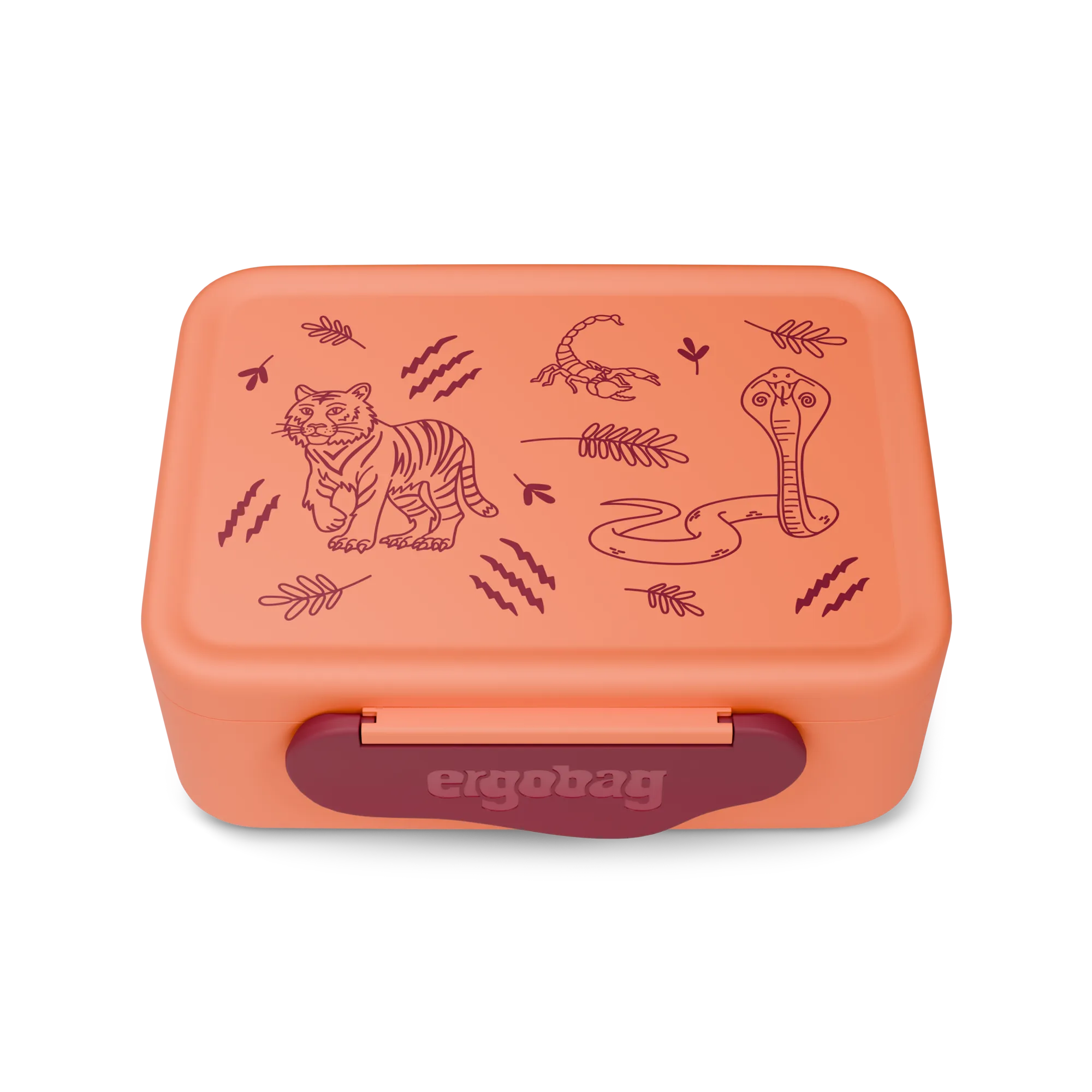 Ergobag - Plastic Beslenme Kutusu Tiger