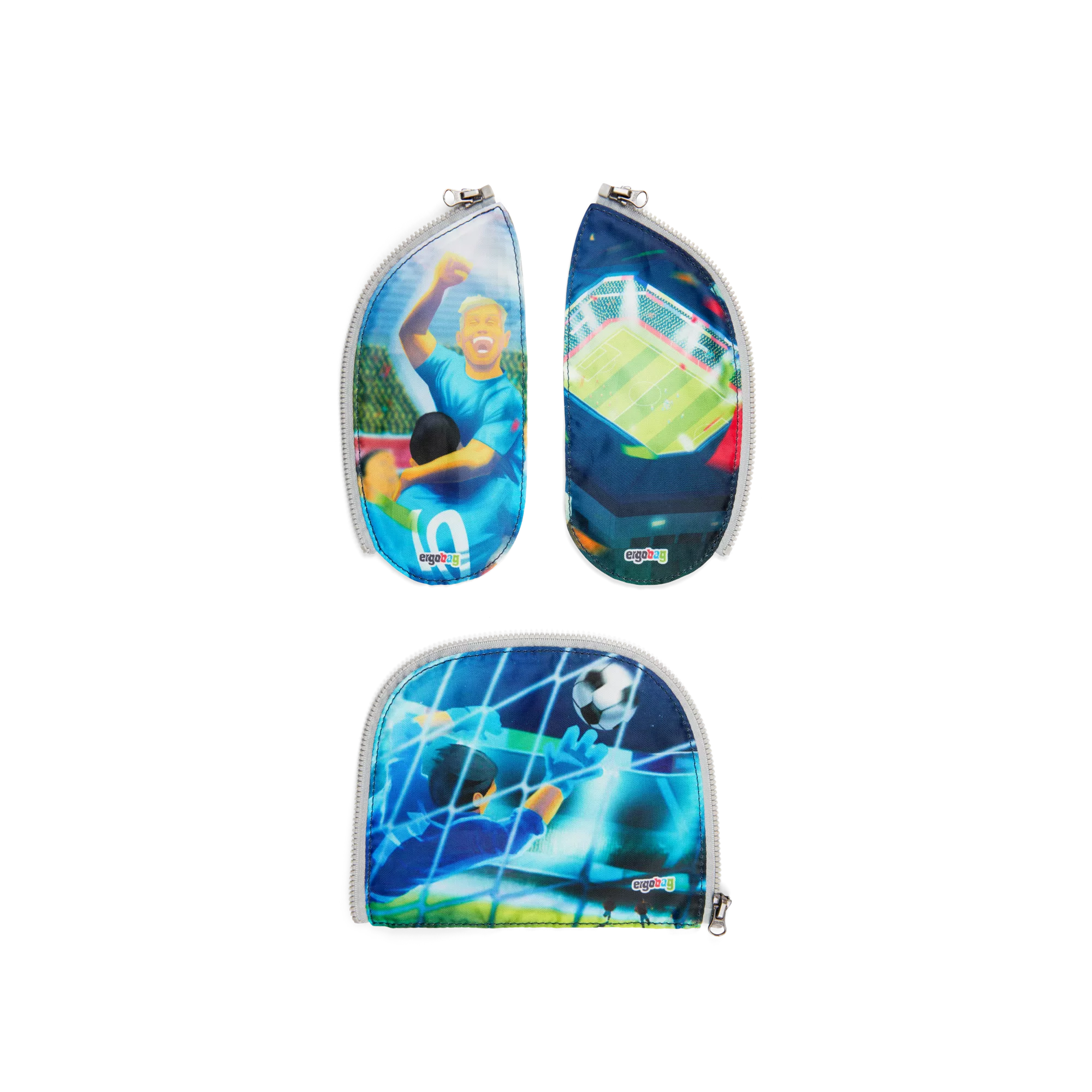 Ergobag - Fermuar Süsü Soccer