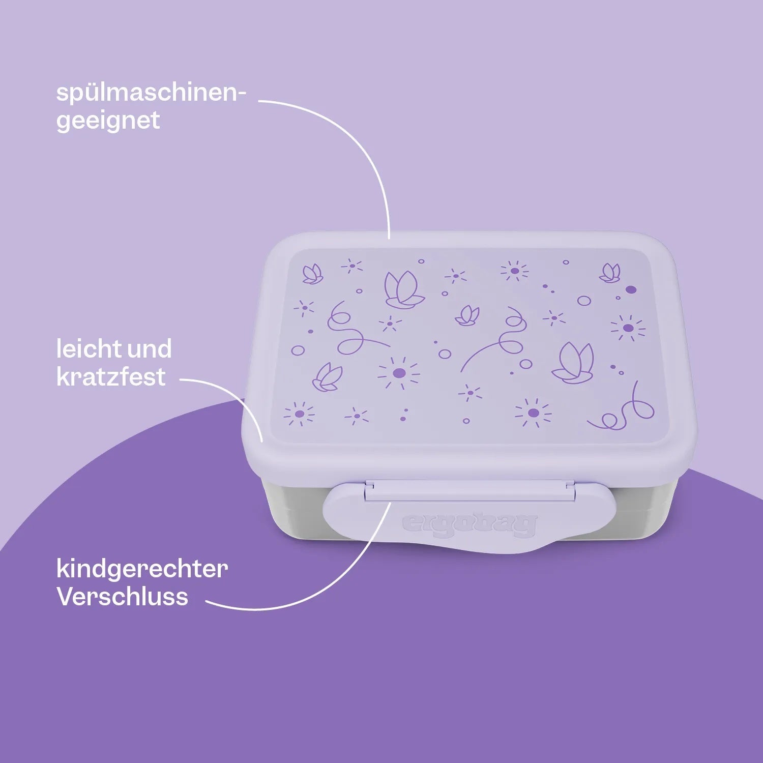 Ergobag - Stainless Steel Beslenme Kutusu Unicorn