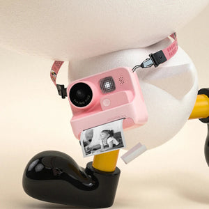 iPixi – Anında Baskı Dijital Fotoğraf ve Video Kamera Pembe