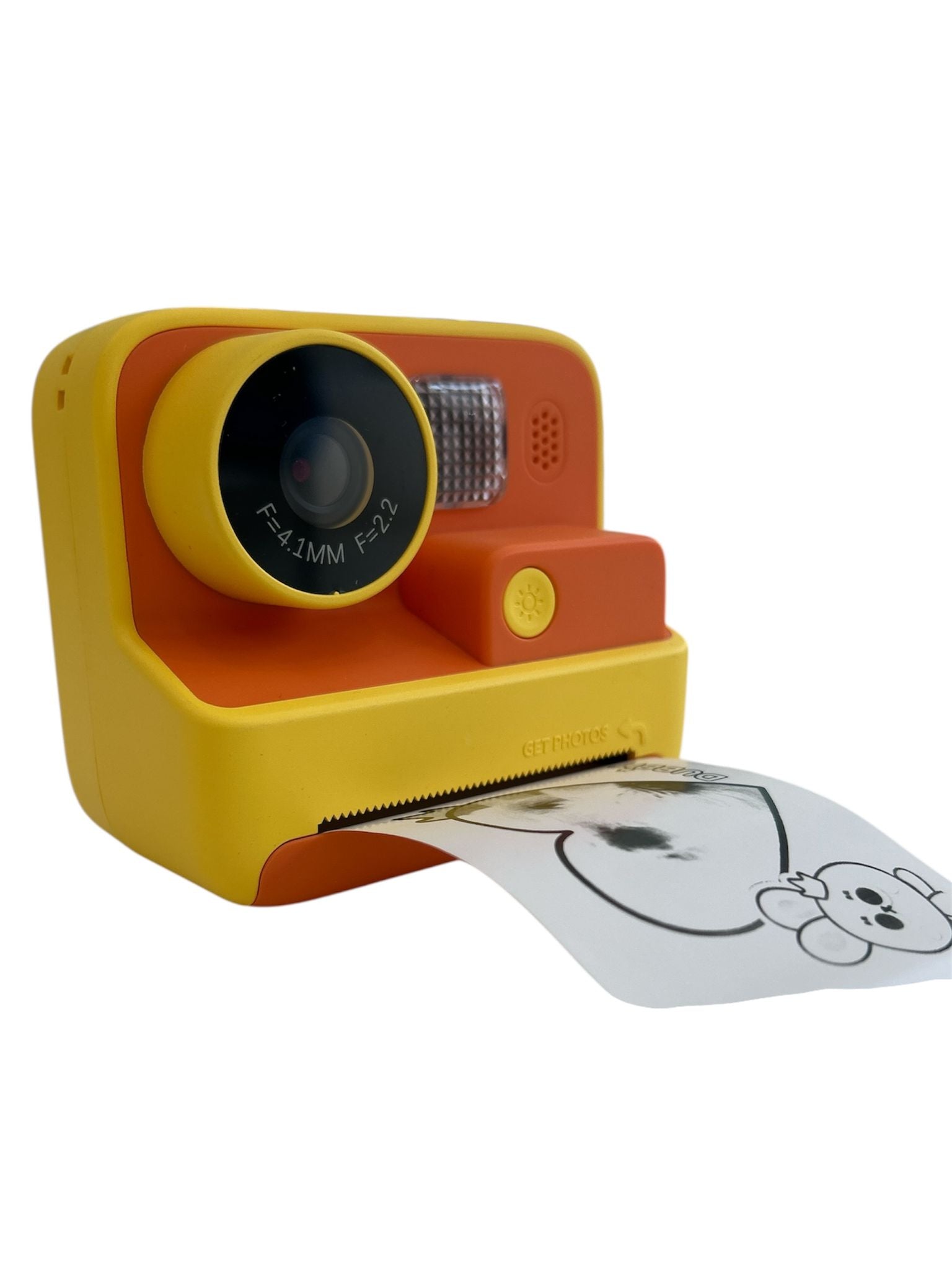 iPixi – Sofortdruck Digitalkamera für Fotos und Videos Orange