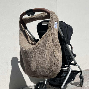 JEM + BEA Teddy XL Changing Bag - Fawn-Changing Bags-Fawn- | Natural Baby Shower
