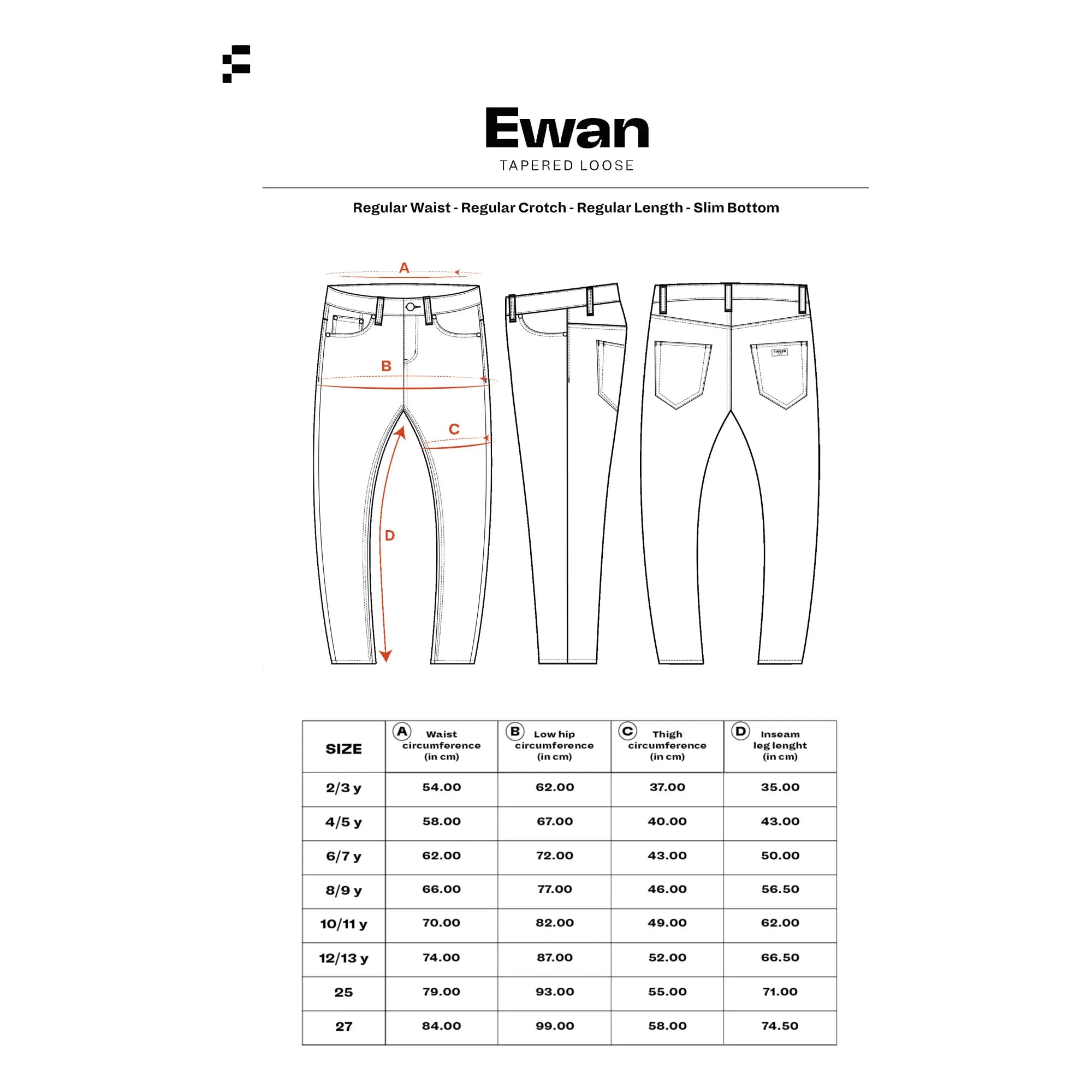 Finger in the nose - Jean Comfort Ewan | Vintage mavi denim