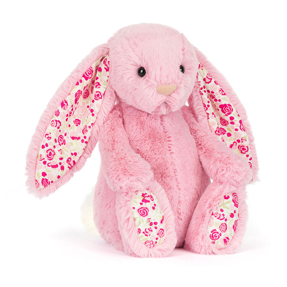 JellyCat - Bluşkin Çiçeği Lüks Tavşan Peluş Oyuncak 31 cm