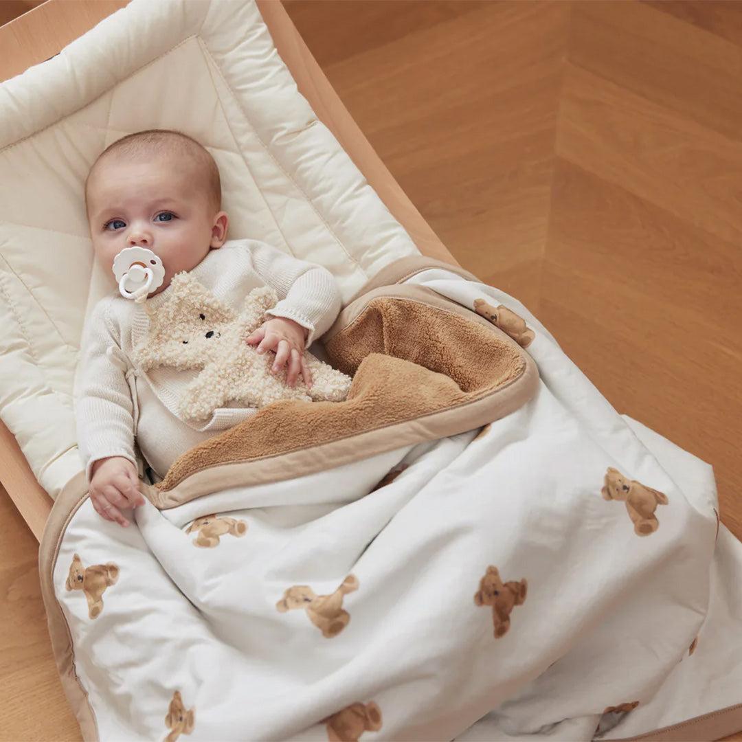 Jollein Jersey Blanket - Teddy Bear-Blankets-Teddy Bear- | Natural Baby Shower