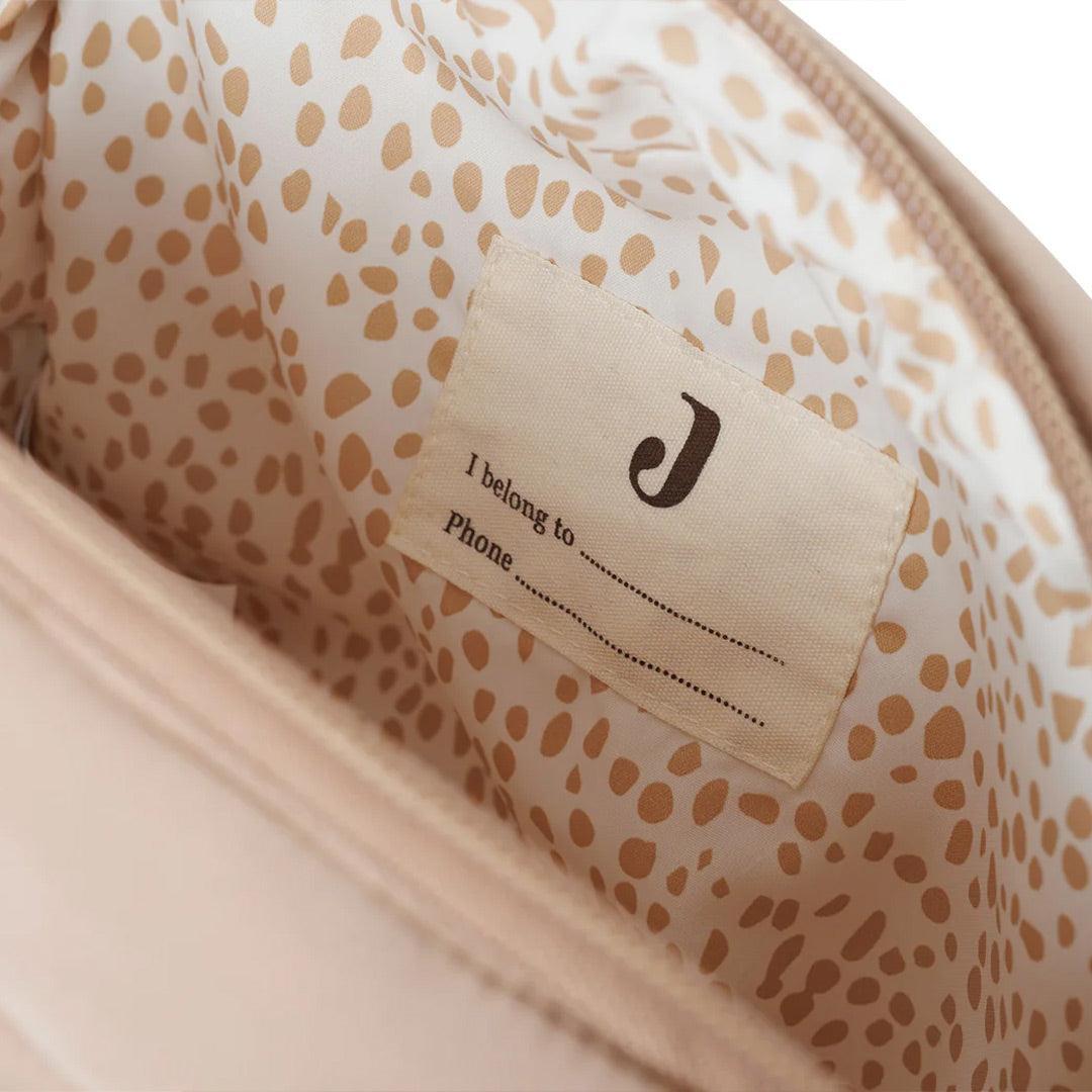Jollein Puffed Nappy Pouch - Biscuit-Changing Bag Pouches-Biscuit- | Natural Baby Shower