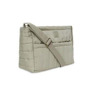 Jollein Puffed Stroller Organizer - Olive Green-Stroller Organisers-Olive Green- | Natural Baby Shower