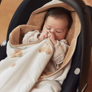Jollein Wrap Blanket - Teddy Bear-Swaddling Wraps-Teddy Bear- | Natural Baby Shower
