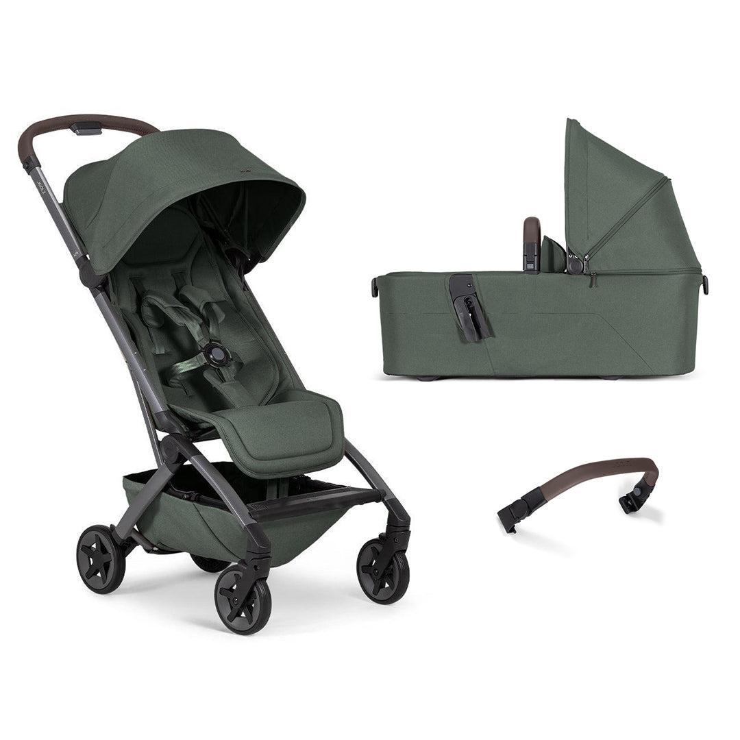 Joolz Aer2 Compact Stroller - Forest Green-Strollers-Forest Green-With Bumper Bar | Natural Baby Shower
