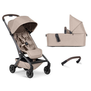 Joolz Aer2 Compact Stroller - Sandy Taupe-Strollers-Sandy Taupe-With Bumper Bar | Natural Baby Shower