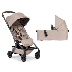 Joolz Aer2 Compact Stroller - Sandy Taupe-Strollers-Sandy Taupe-Without Bumper Bar | Natural Baby Shower