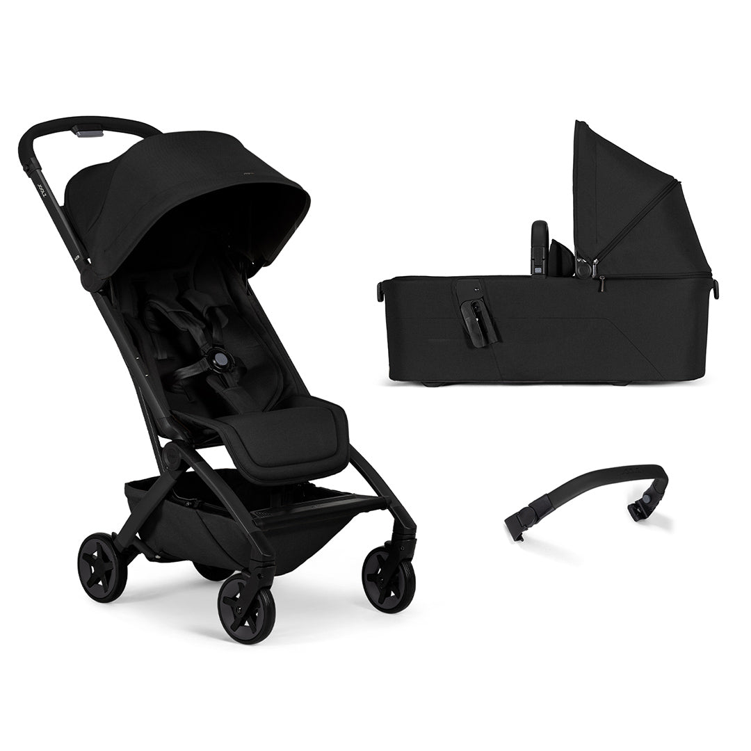 Joolz Aer2 Compact Stroller - Space Black-Strollers-Space Black-With Bumper Bar | Natural Baby Shower