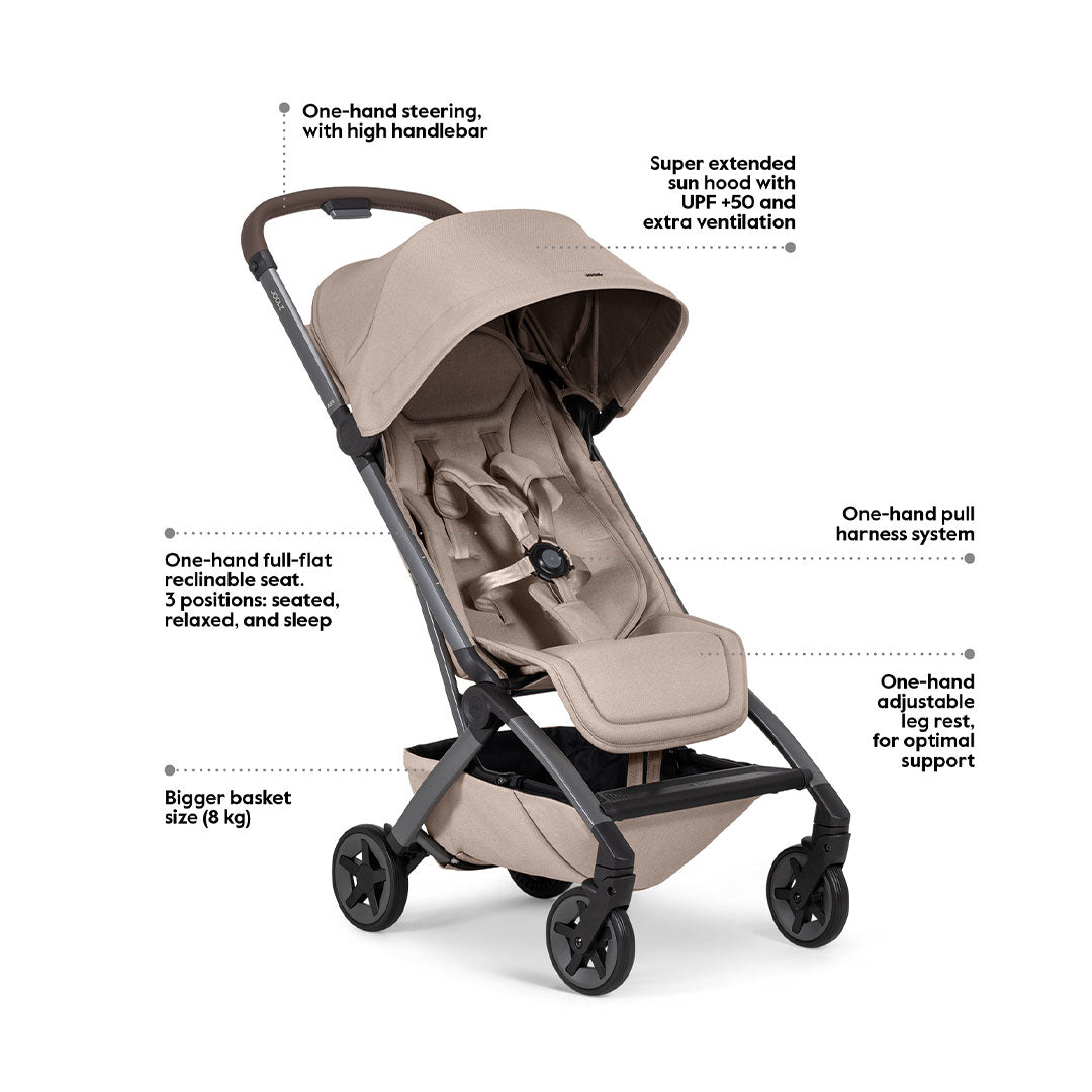 Joolz Aer2 Compact Stroller - Sage Green-Strollers-Sage Green- | Natural Baby Shower