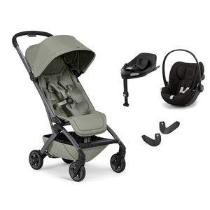 Joolz Aer 2 | CYBEX Travel System-Travel Systems-Sage Green-No Carrycot | Natural Baby Shower