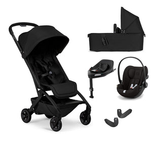 Joolz Aer 2 | CYBEX Travel System-Travel Systems-Space Black-With Carrycot | Natural Baby Shower