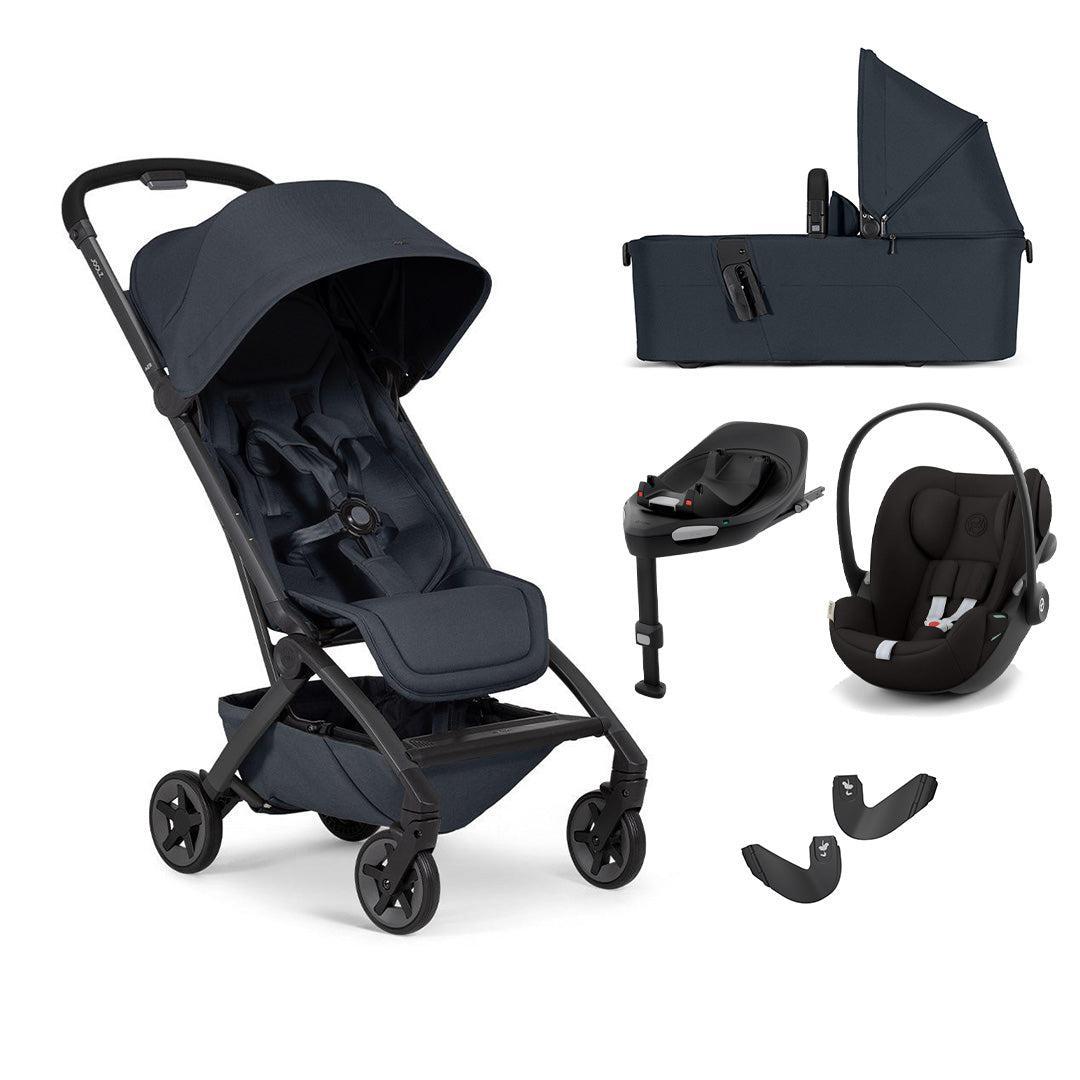 Joolz Aer 2 | CYBEX Travel System-Travel Systems-Navy Blue-With Carrycot | Natural Baby Shower