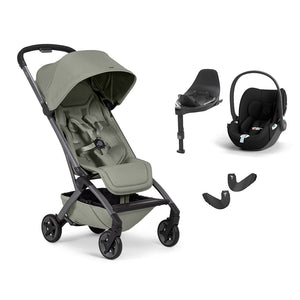 Joolz Aer 2 | CYBEX Travel System-Travel Systems-Sage Green-No Carrycot | Natural Baby Shower