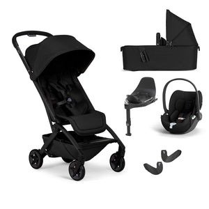 Joolz Aer 2 | CYBEX Travel System-Travel Systems-Space Black-With Carrycot | Natural Baby Shower