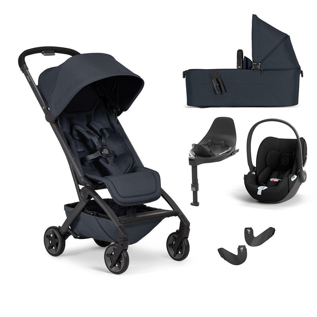 Joolz Aer 2 | CYBEX Travel System-Travel Systems-Navy Blue-With Carrycot | Natural Baby Shower