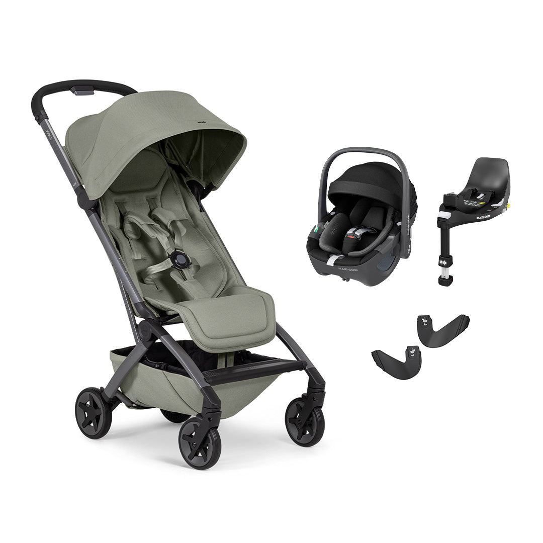 Joolz Aer 2 | Maxi Cosi Travel System-Travel Systems-Sage Green-No Carrycot | Natural Baby Shower