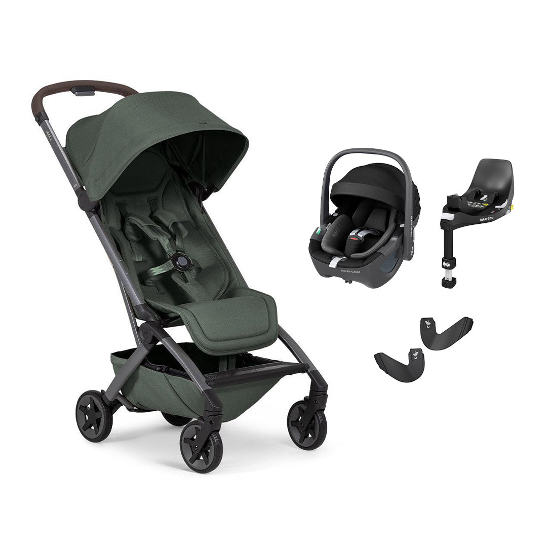 Joolz Aer 2 | Maxi Cosi Travel System-Travel Systems-Forest Green-No Carrycot | Natural Baby Shower