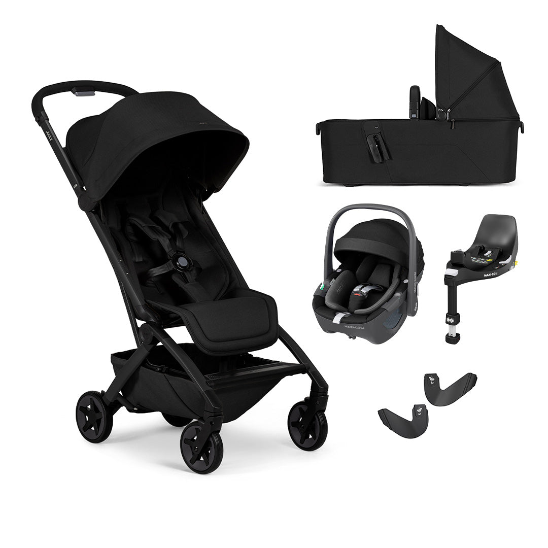 Joolz Aer 2 | Maxi Cosi Travel System-Travel Systems-Space Black-With Carrycot | Natural Baby Shower