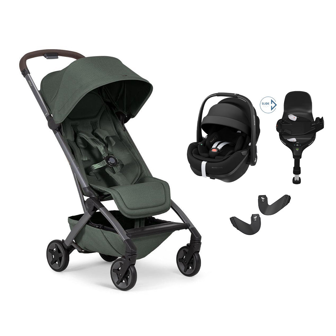 Joolz Aer 2 | Maxi Cosi Travel System-Travel Systems-Forest Green-No Carrycot | Natural Baby Shower