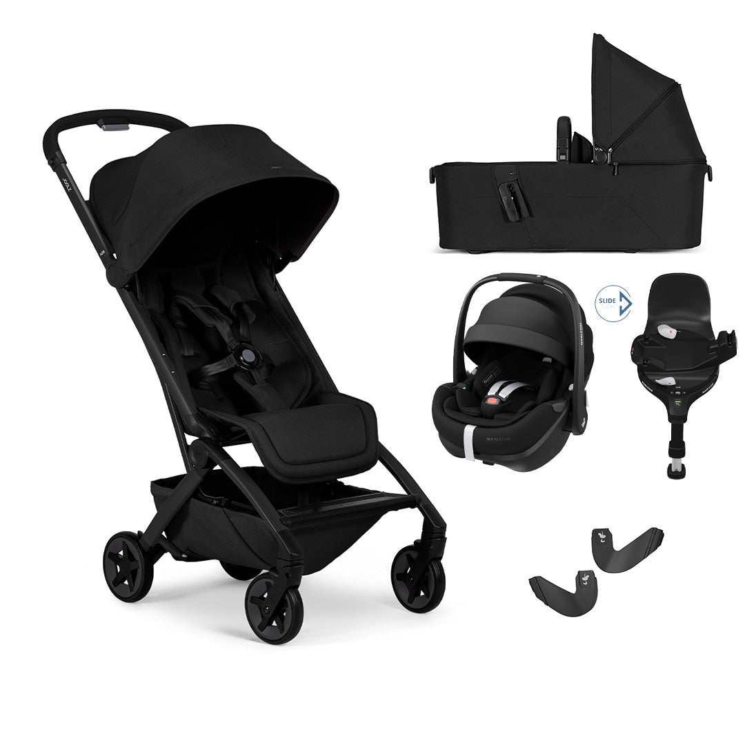 Joolz Aer 2 | Maxi Cosi Travel System-Travel Systems-Space Black-With Carrycot | Natural Baby Shower