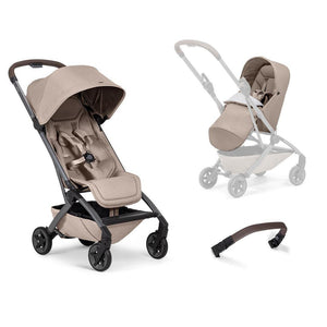Joolz Aer2 Compact Stroller - Sandy Taupe-Strollers-Sandy Taupe-With Bumper Bar | Natural Baby Shower