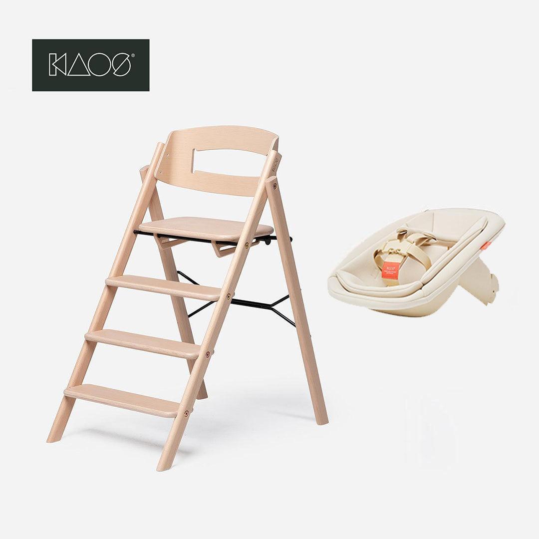 KAOS KLAPP® Newborn Kit-Highchairs-Natural/Beech- | Natural Baby Shower