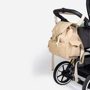 KAOS Ransel Changing Bag - Beige-Changing Bags-Beige- | Natural Baby Shower