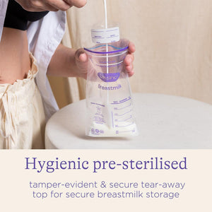 Lansinoh Breastmilk Storage Bags 50pk-Breast Pump Accessories- | Natural Baby Shower