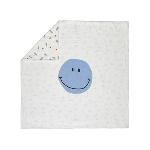 Lassig Heavenly Soft Blanket - Happy Rascals Smile-Blankets-Happy Rascals Smile- | Natural Baby Shower