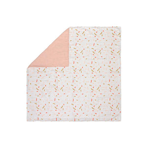 Lassig Heavenly Soft Blanket - Little Mateys Spicy Orange-Blankets-Little Mateys Spicy Orange- | Natural Baby Shower