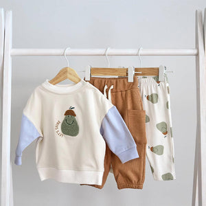 Lassig Leggings Jersey GOTS - Pear Milky-Trousers-Pear Milky-1-2y | Natural Baby Shower
