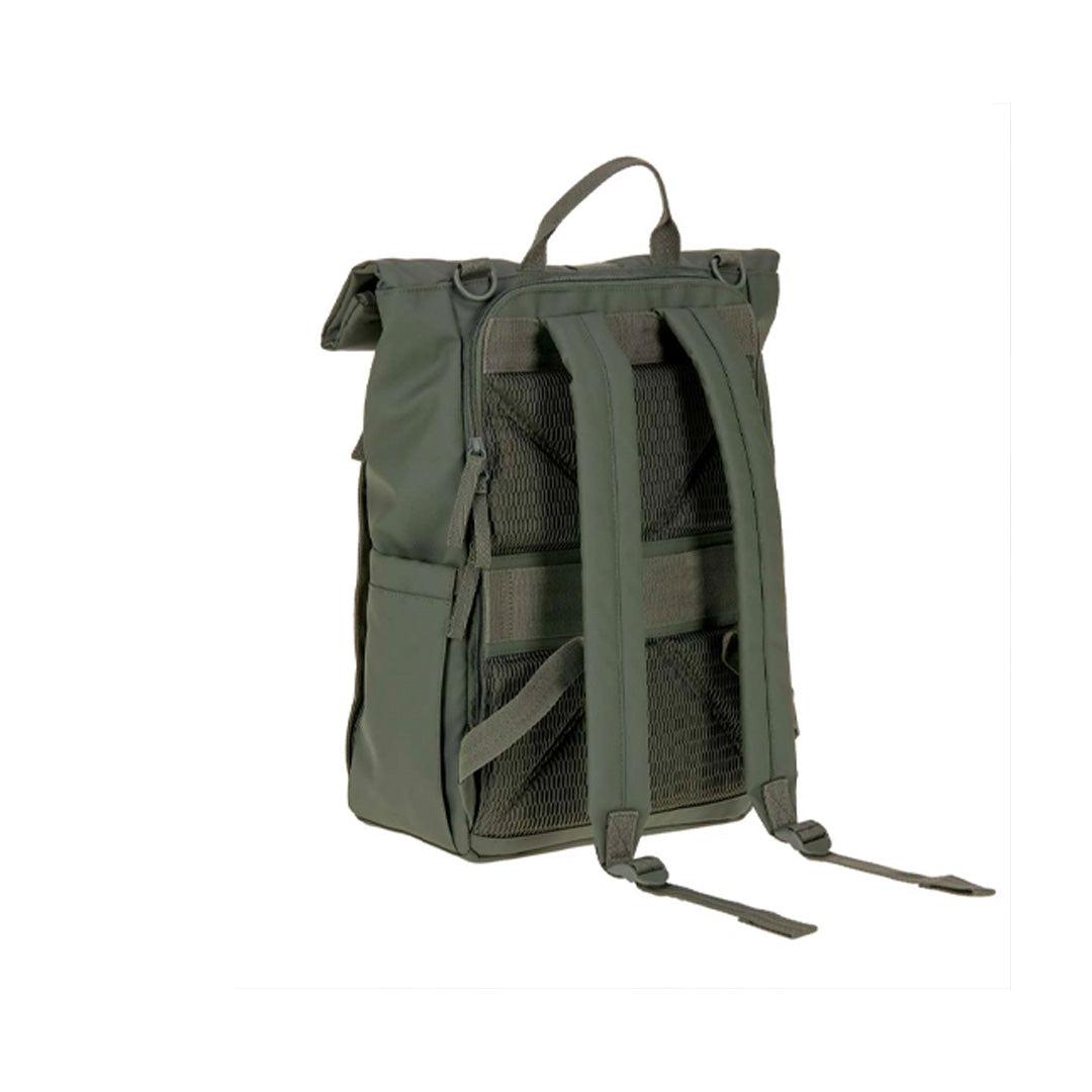 Lassig Rolltop Backpack - Olive-Changing Bags-Olive- | Natural Baby Shower