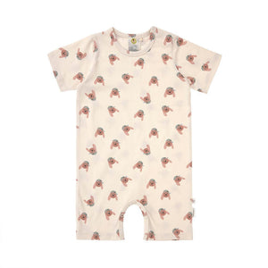 Lassig Playsuit GOTS - Dog Nature - Beige-Bodysuits-Dog Nature - Beige-3-6m | Natural Baby Shower