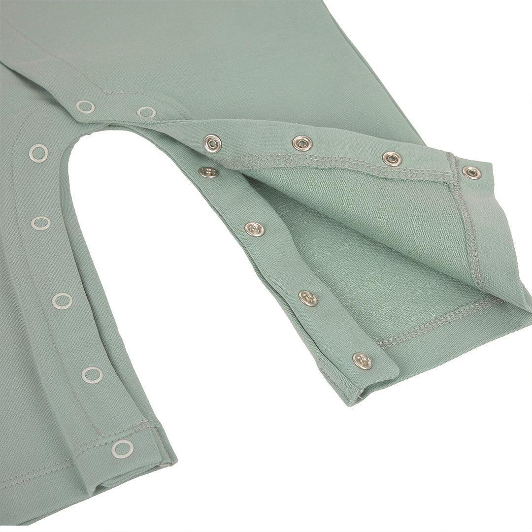 Lassig Romper GOTS - Granite Green-Rompers-Granite Green-0-2m | Natural Baby Shower