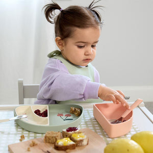 Lassig Silicone Bib - Happy Fruits - Lemon-Bibs-Lemon-One Size | Natural Baby Shower