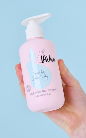 Lav Kids - Çocuk Hassas Ciltler İçin Vücut Losyonu