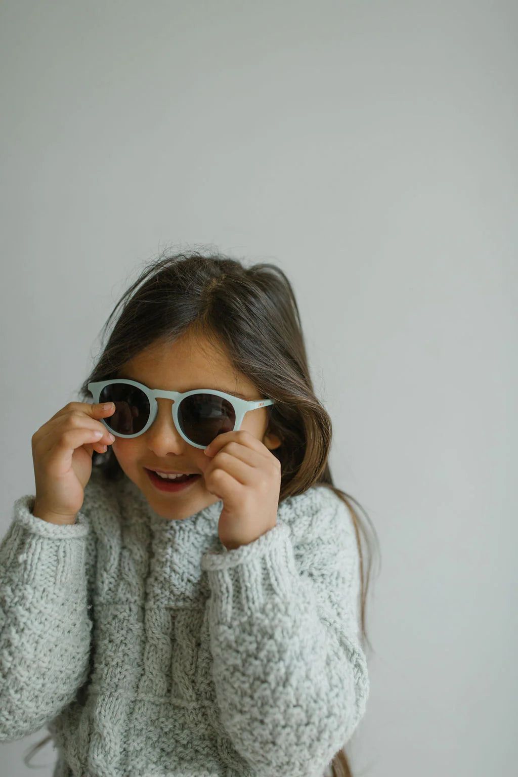 Leosun - Naturel Mavi Polarize UV400 Çocuk Güneş Gözlüğü 3-8 Yaş