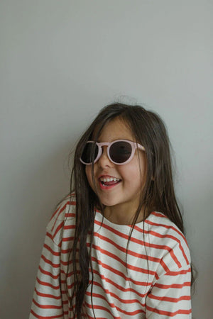 Leosun - Soft Pink Polarized UV400 Children's Sunglasses 3-8 Years