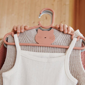 Liewood Falton Cat Hanger 8-pack - Tuscany Rose-Clothing Storage-Tuscany Rose-One Size | Natural Baby Shower