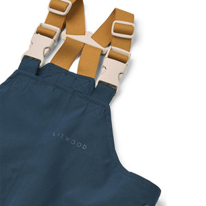 Liewood Manu Rainwear Set - Dinosaurs / Mist-Rainsuits + Sets-Dinosaurs / Mist-104 | Natural Baby Shower