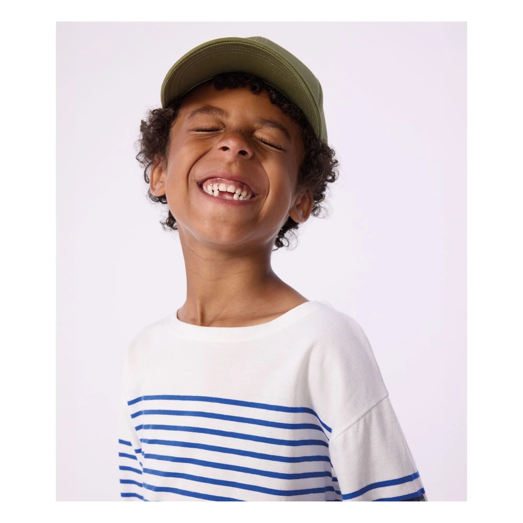 Petit Bateau - Hafif Marinière Tişört | Mavi