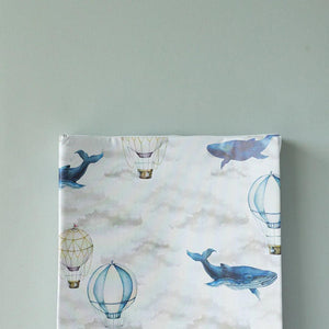 The Little Bumble Co. Anti Roll Changing Mat - Up in the Clouds-Changing Mats- | Natural Baby Shower
